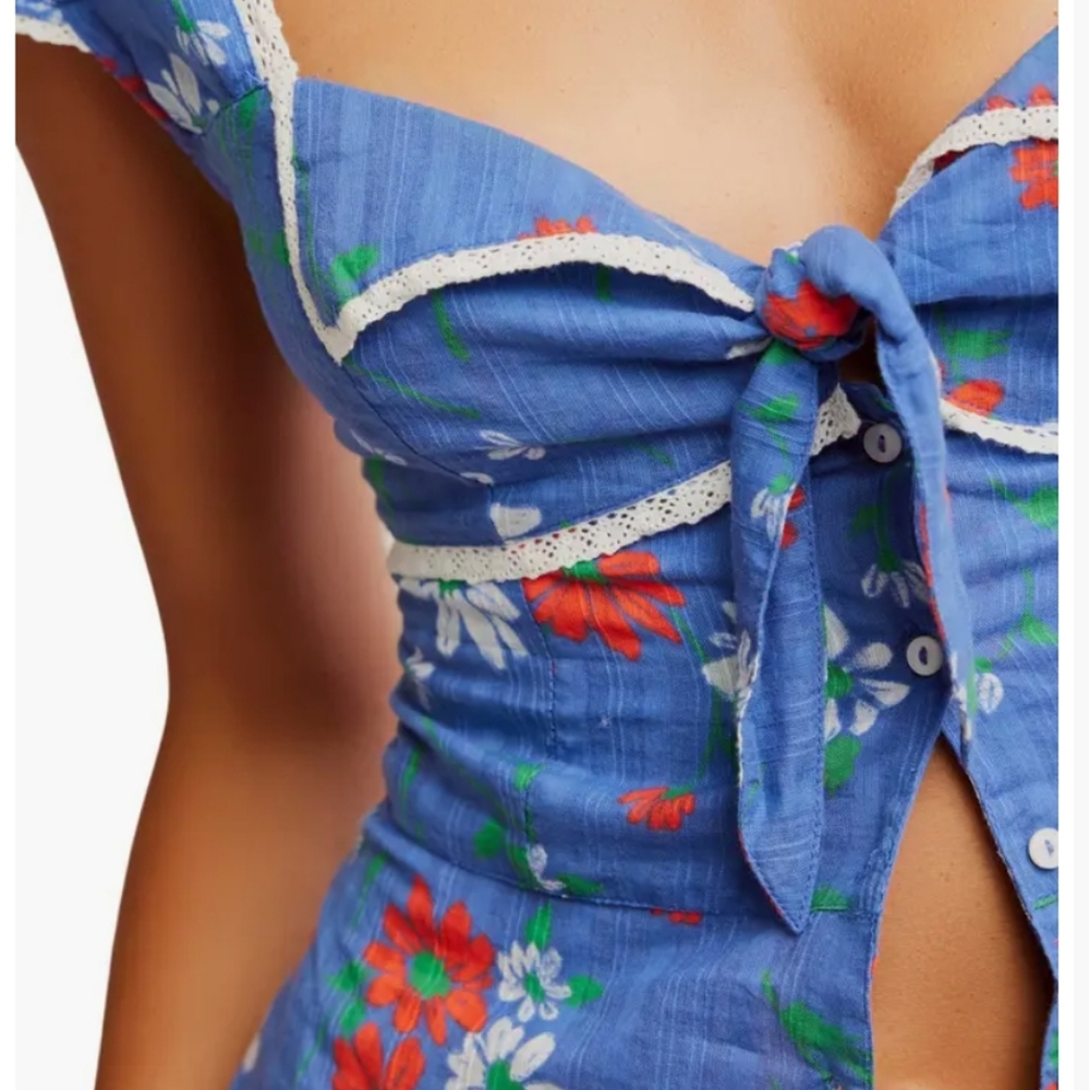 NWT Free People Call Me Baby Shirt - Picture 4 of 4